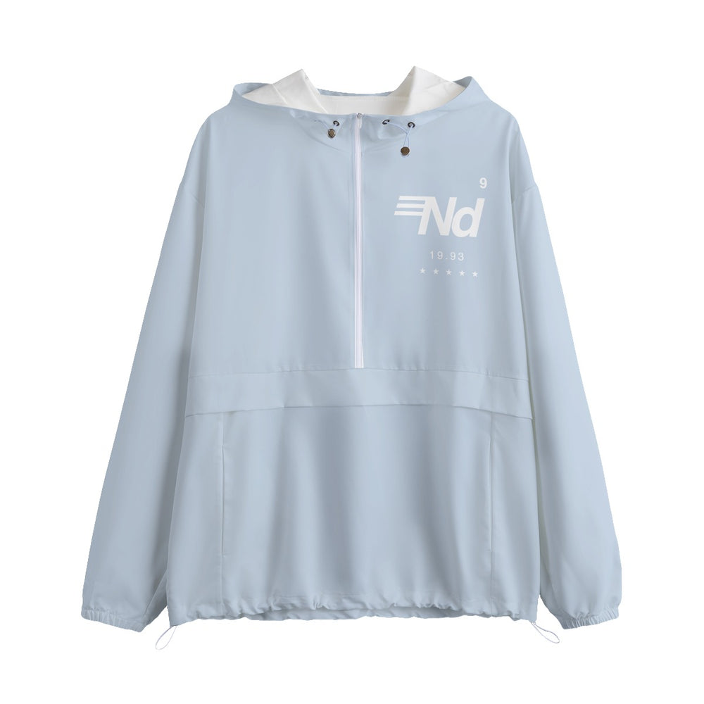 "BLUE SKIES" Pullover Jacket With Zipper Closure