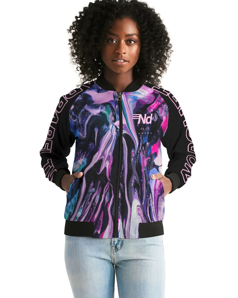 ND_GIRL COLOR PWR Women's Bomber Jacket