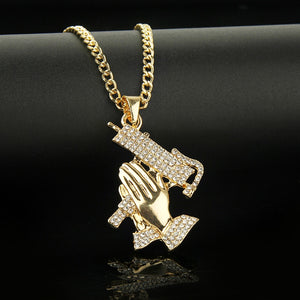 New Gold Long Chain Pendant Necklaces