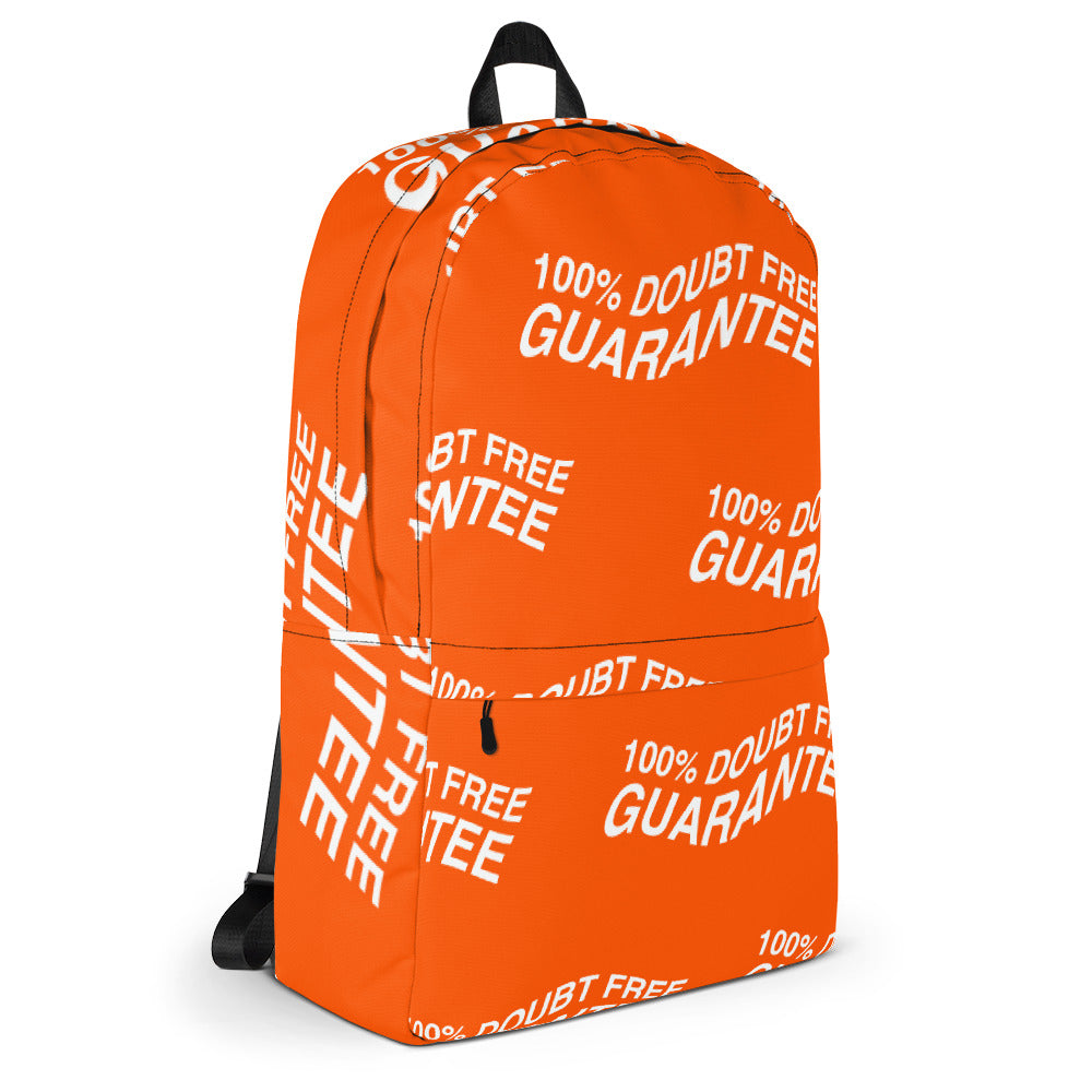 100% DOUBT FREE Backpack "Dreamsicle" Edition - Orange