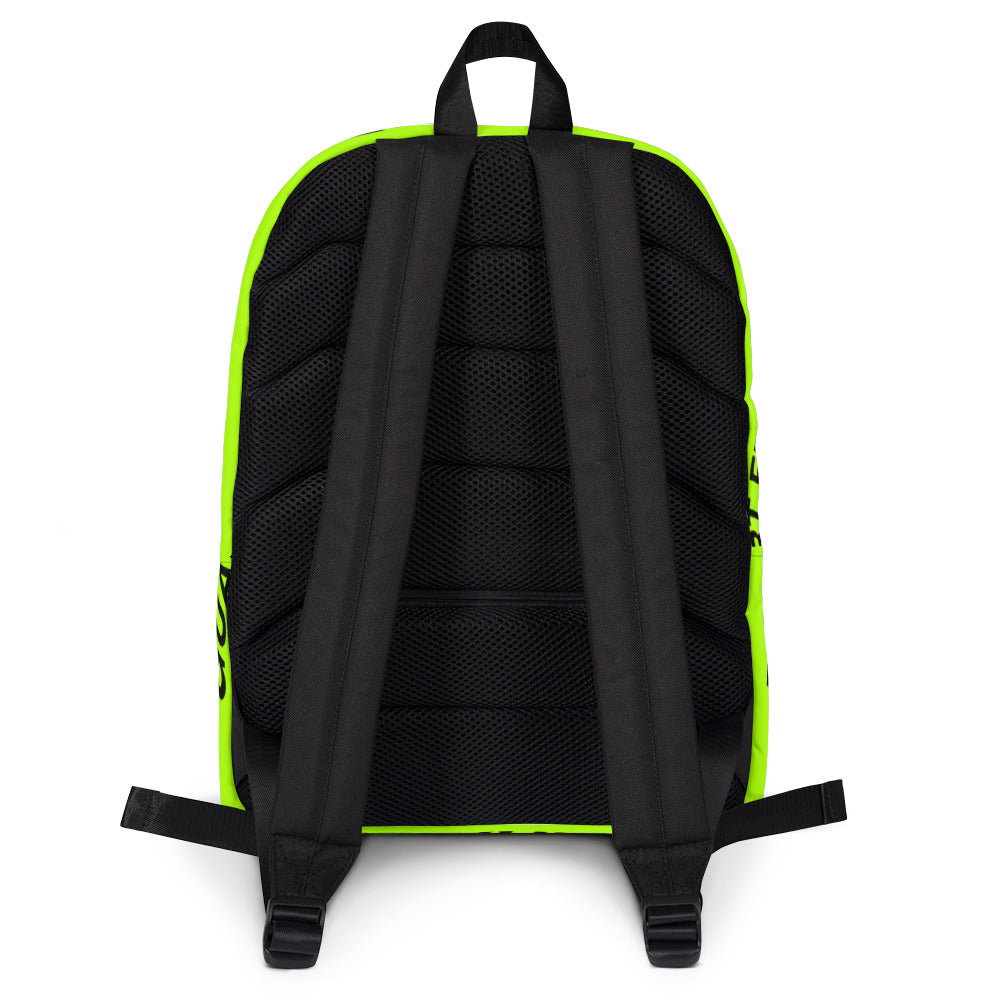 100% DOUBT FREE GUARANTEE Backpack - [RADIOACTIVATE - Neon]