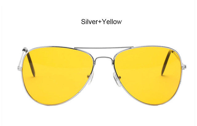 Yellow Aviation Shades - 100% HV Protection (Hater Vision)